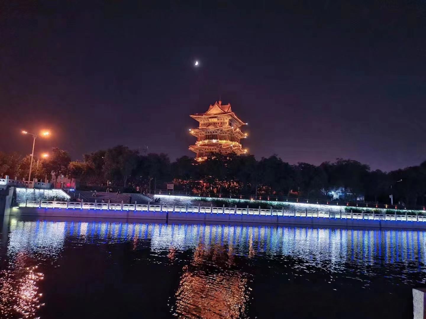 沧州夜景图片真实照片图片